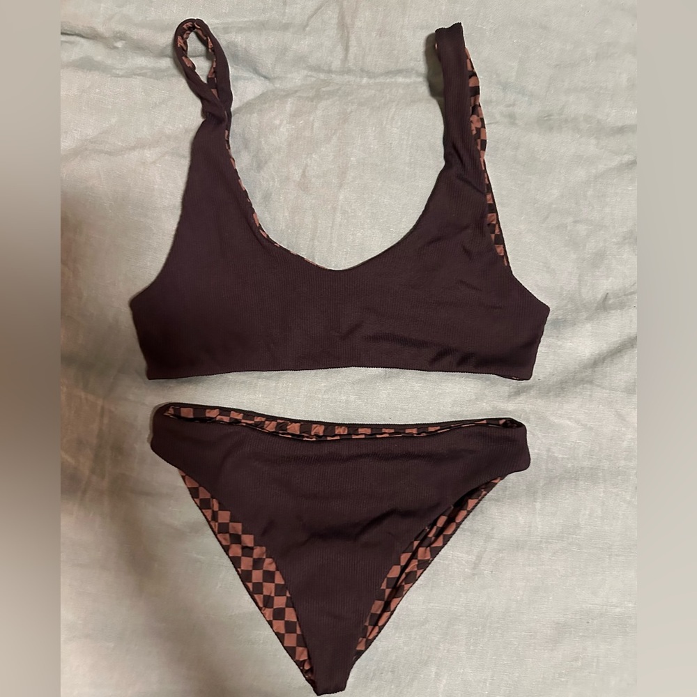 MAI bikini worn twice! Top Medium, Bottom Small